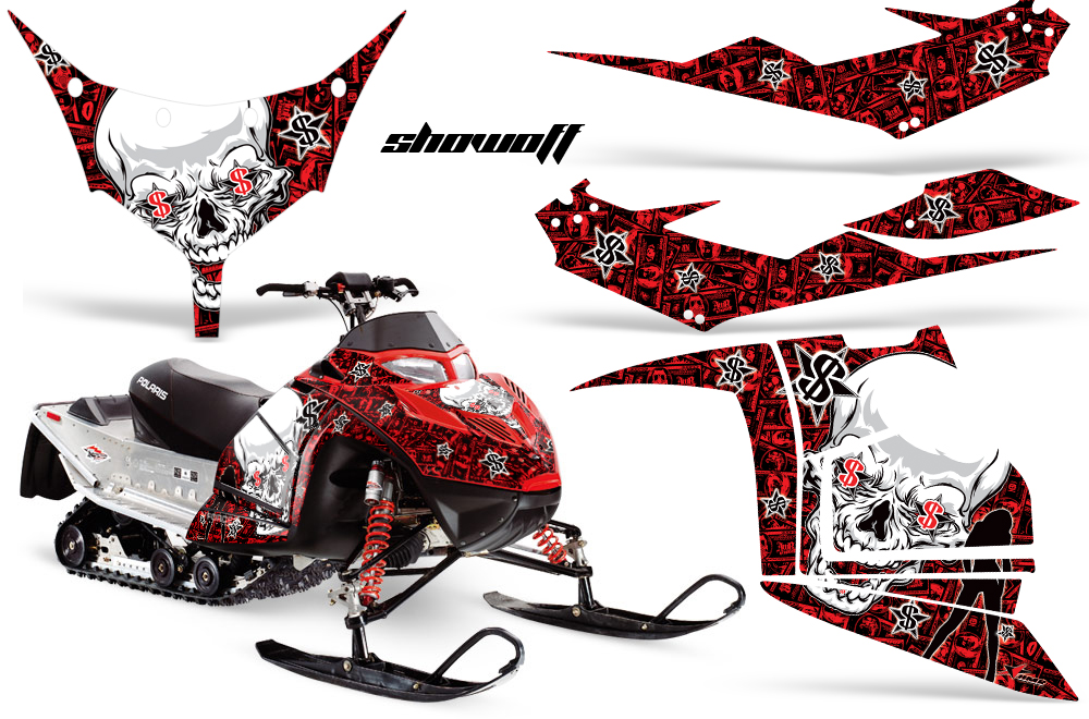 Polaris IQ Race Graphic Kit RED Showoff JPG